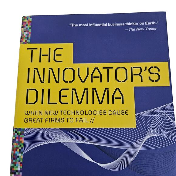 The Innovator's Dilemma By Clayton M. Christensen Softcover Business Leadership - Picture 2 of 7